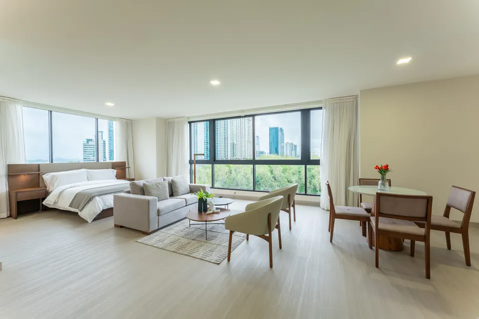 Open living room